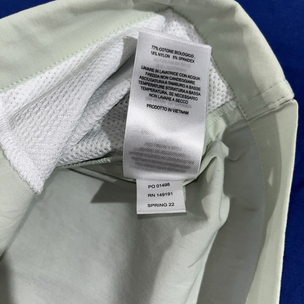 Topo Designs Light Green Mint Short Sleeve Buttonup Shirt Womens Size Small NWT - Picture 15 of 15